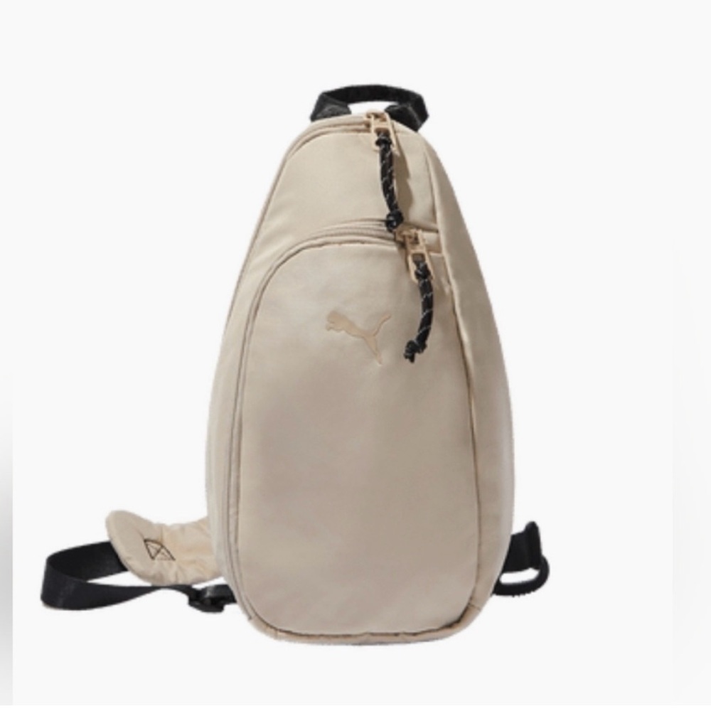 NWT Puma Myriad Sling Bag, Light Beige